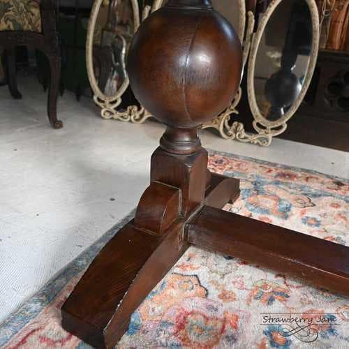 IFU-417 英国アンティーク オーク ダイニングテーブル 作業台 テーブル