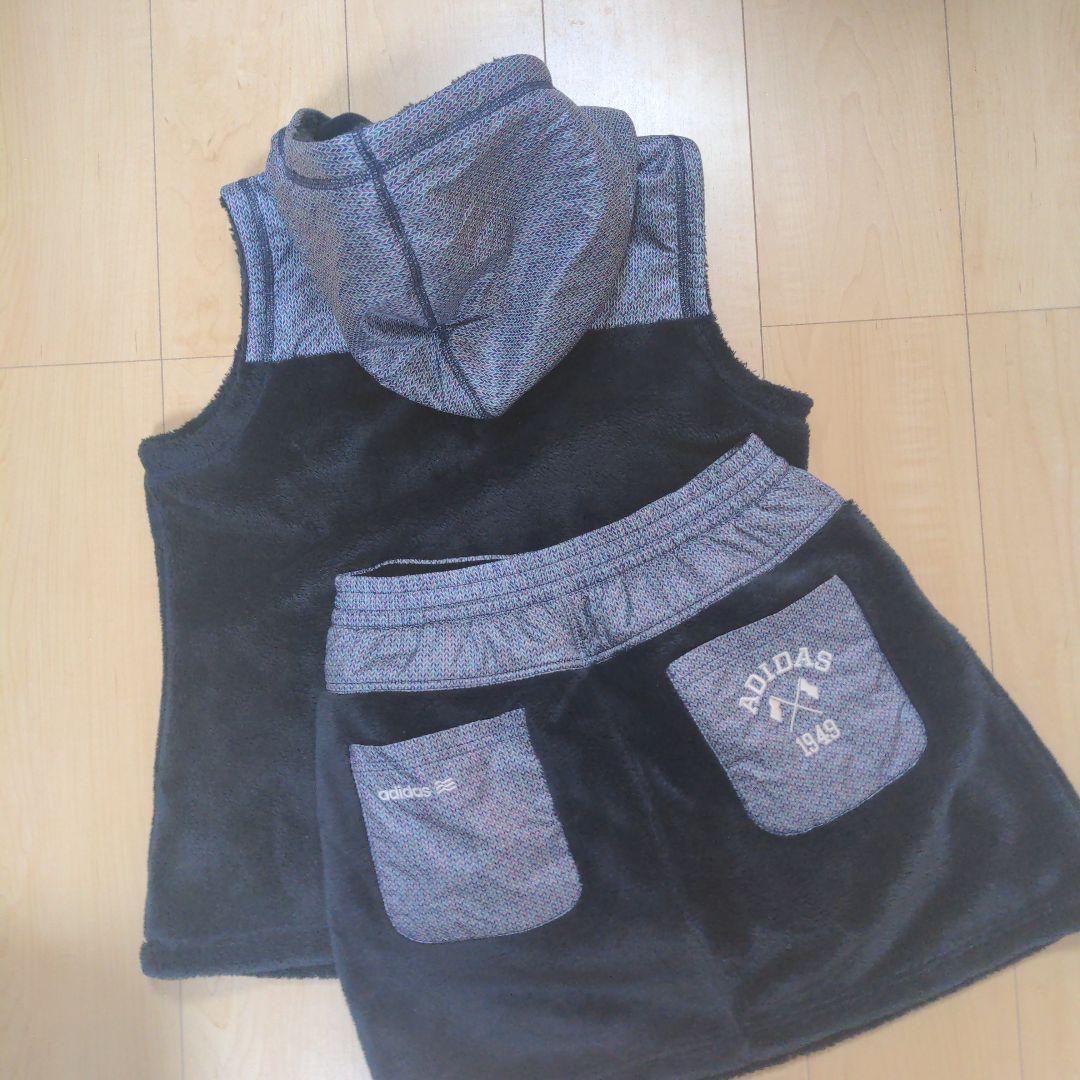 adidas レディース ベスト スカート L セットアップ