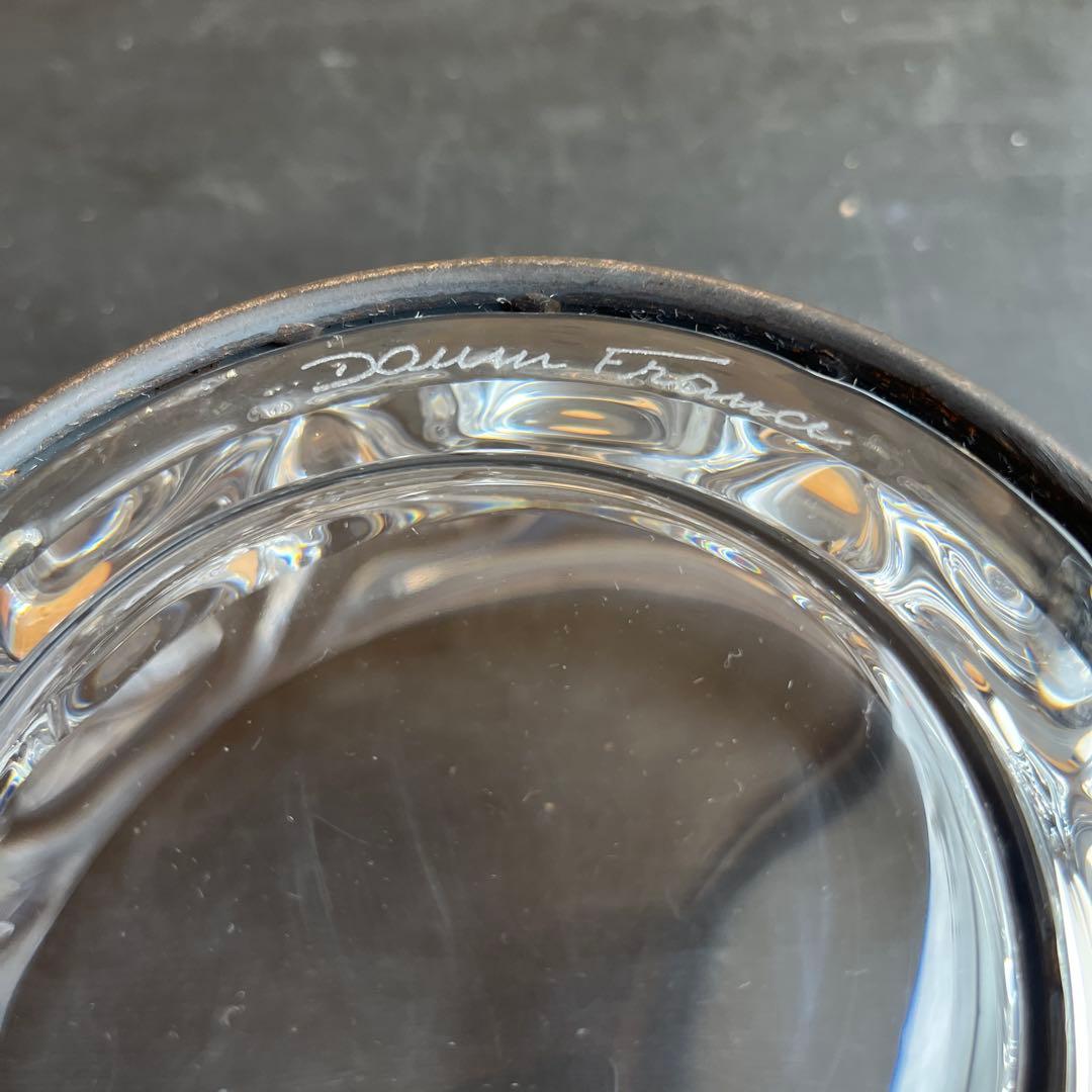 「超希少」クリスタルガラス ボウル ドーム クペリエール アイアン 工藝
