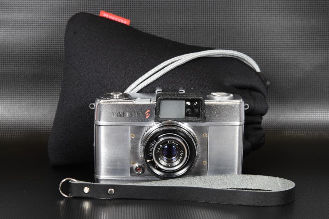 OH済 OLYMPUS PEN S　35mmフィルム　ハーフフレーム　スケルトン