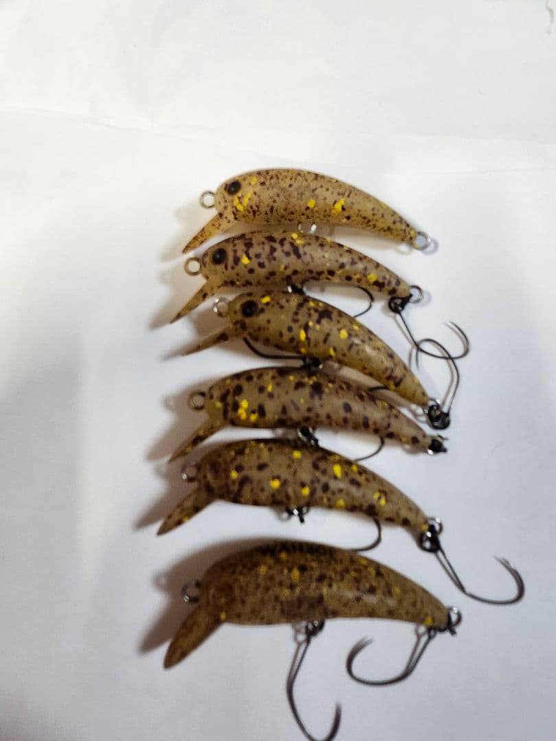 ラッキークラフト　ワウ　40F　リバーロードオリカラ　一網打尽　６個セット