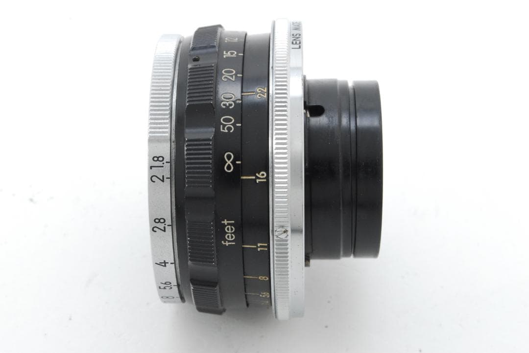 レア刻印 *U.S.PAT* Nikon W-Nikkor 3.5cm f1.8