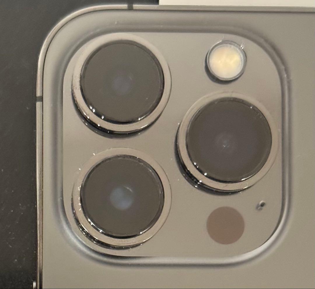 【美品】iPhone13 Pro 256G 海外版 グラファイト シャッター音無