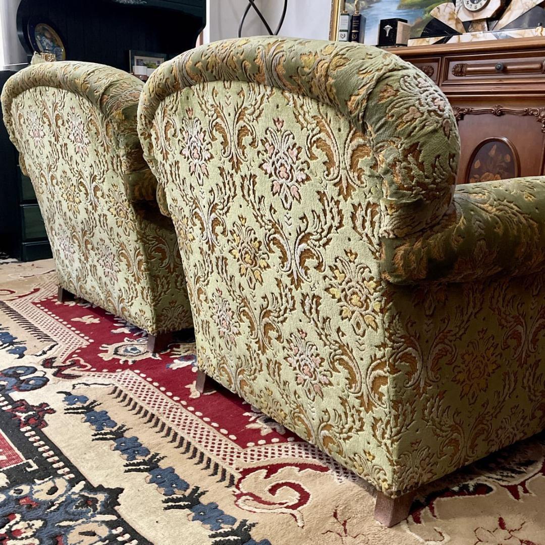 n3140r118 イタリア製 シングルソファ 2脚セット 丸みのあるフォルム