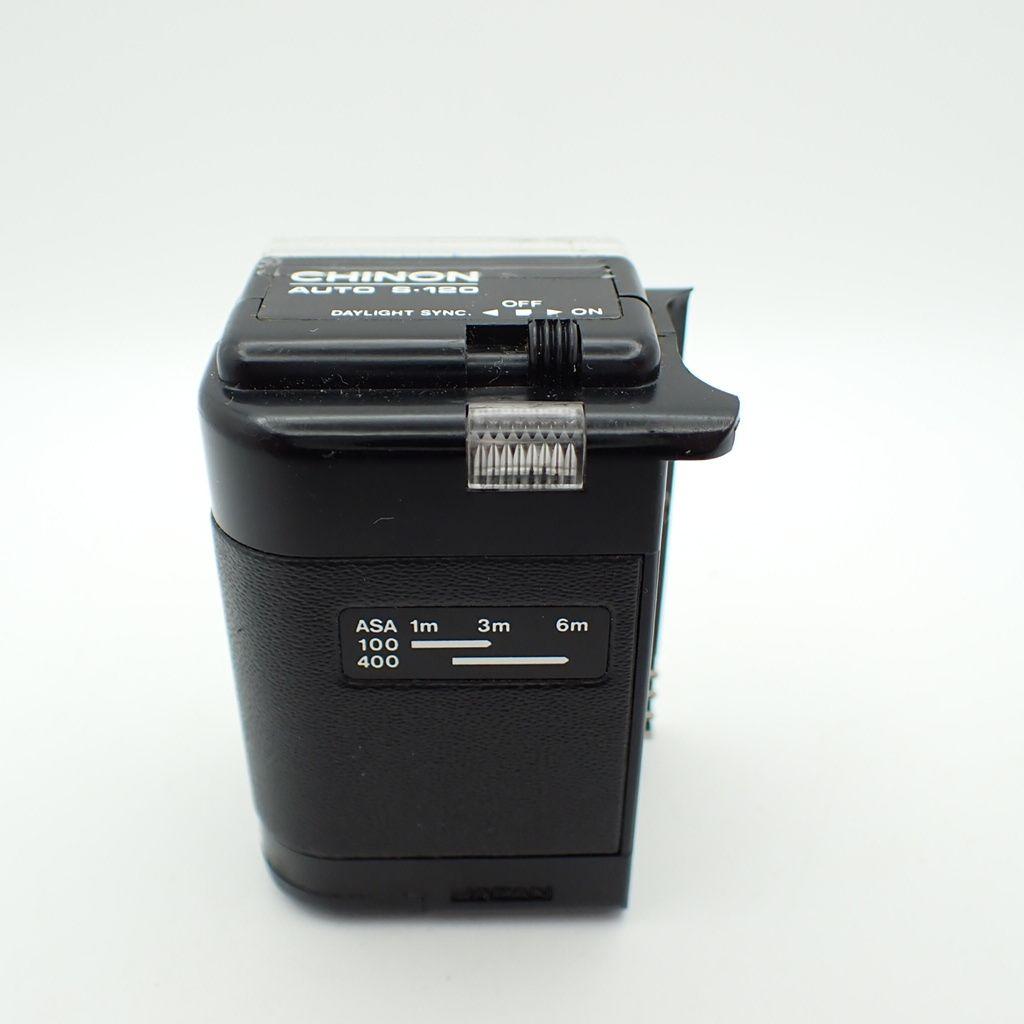 【動作確認済】CHINON Bellami 新品電池付き ストロボは動作✕