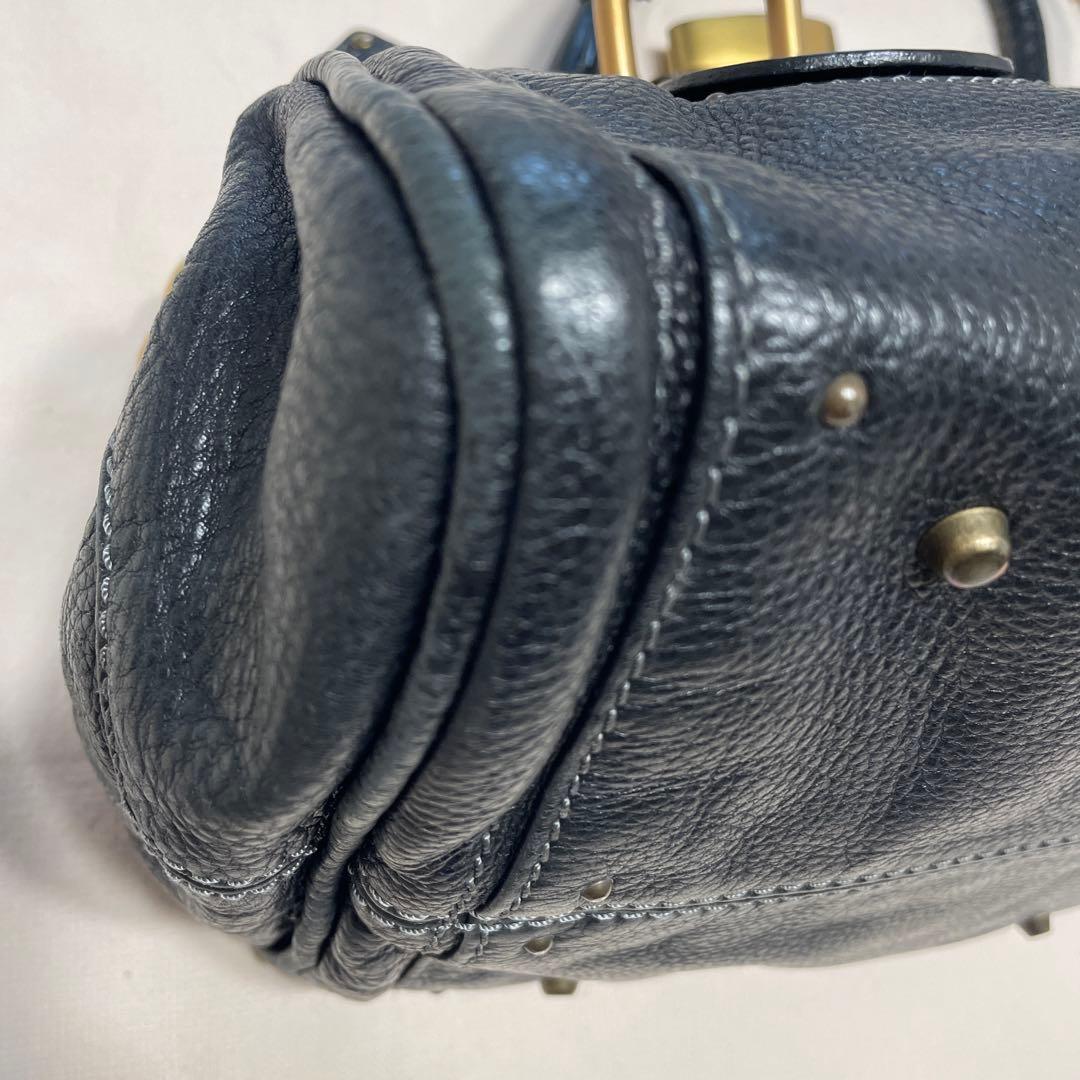 クロエ　パディントン　ブラック　ミディアム