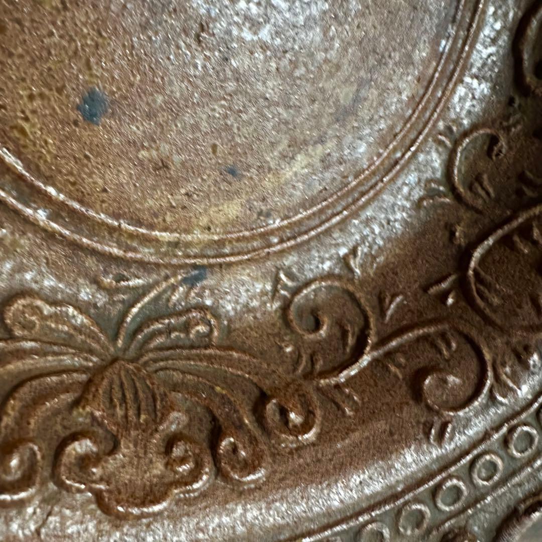 初代加藤善治 花形平鉢 「七十九翁 早梅亭造之」銘 加藤善治 平鉢 早梅亭