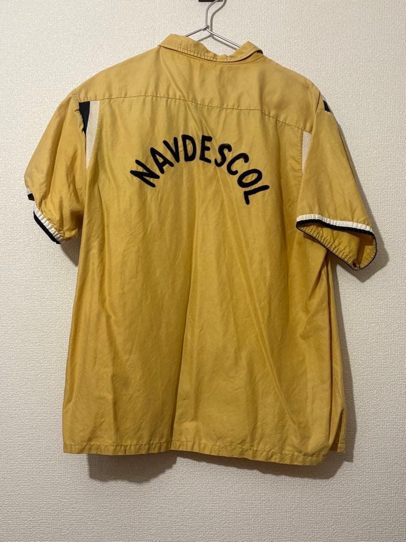 Hilton 60s ヒルトン ボーリングシャツ ボウリング　チェーンステッチ