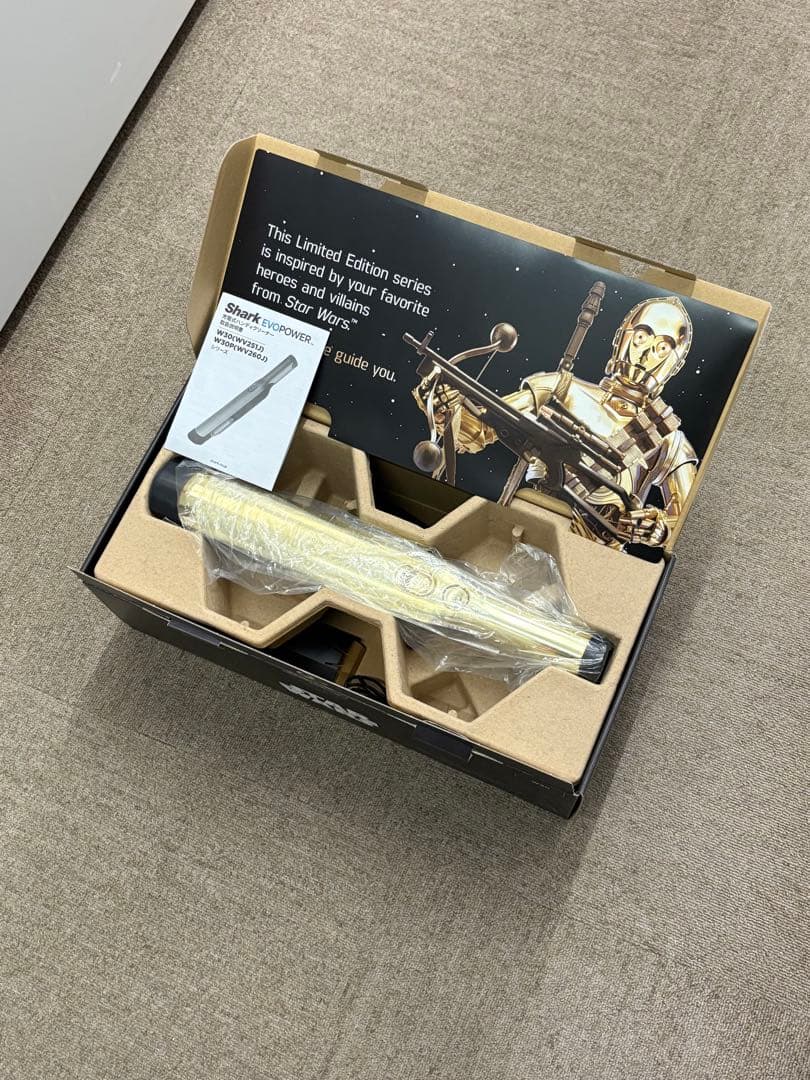 新品同様 シャークEVOPOWER W30 【C-3PO】 スターウォーズコラボ