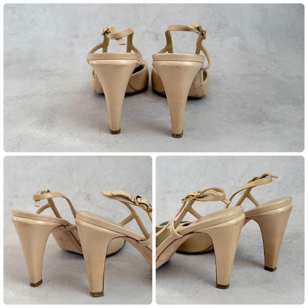 靴 Vintage Chanel Slingback Heels 41