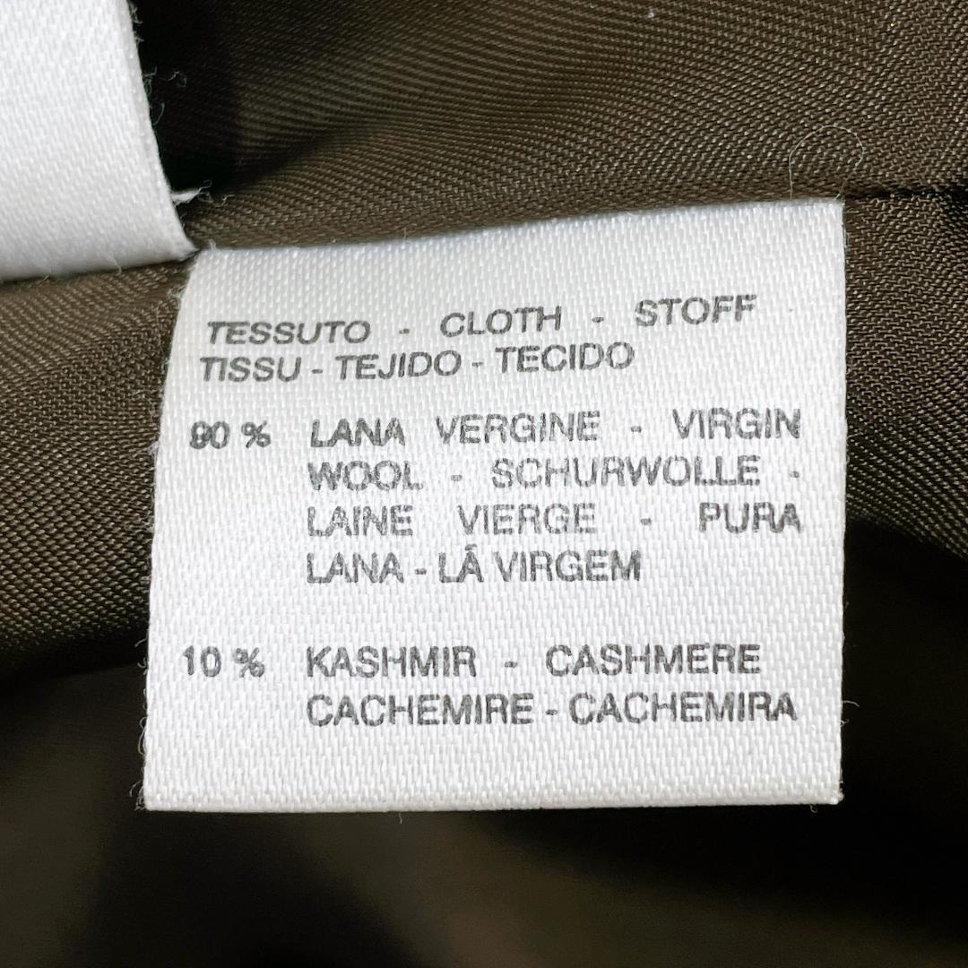 マックスマーラ アイコン ウールカシミヤ ロングコート ブラウン 42 白タグ