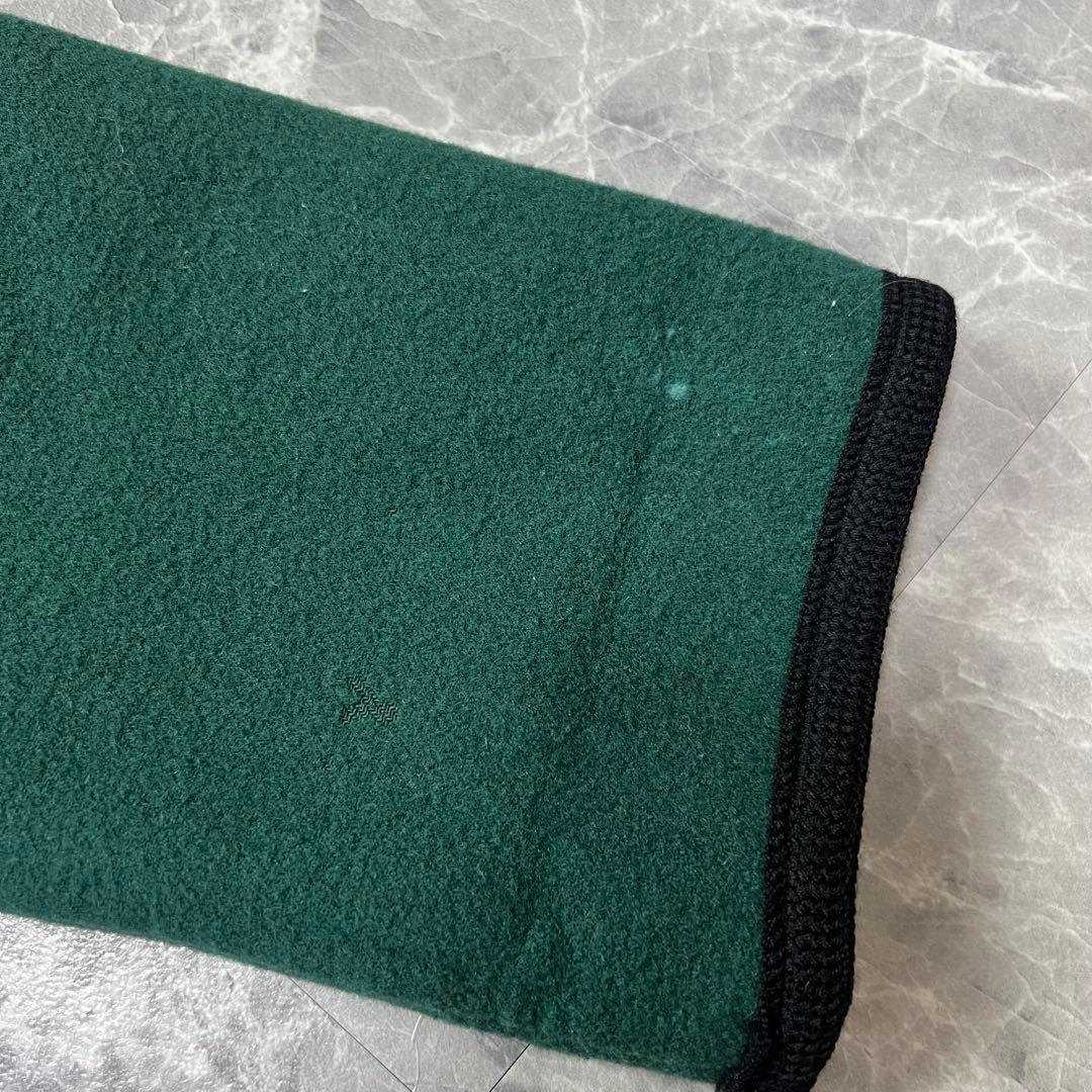 バーバリー♡カシミヤ　ダブルフェイス　コート　金ボタン　ノバチェック グリーン