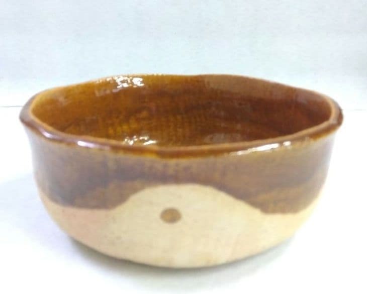 茶道具 灰器 炉用 裏千家 玄々斎好 鶴写 吉村楽入 京焼 楽焼