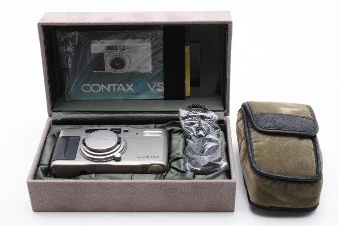 ★極上品★ CONTAX TVS コンパクトフィルムカメラ 元箱付き