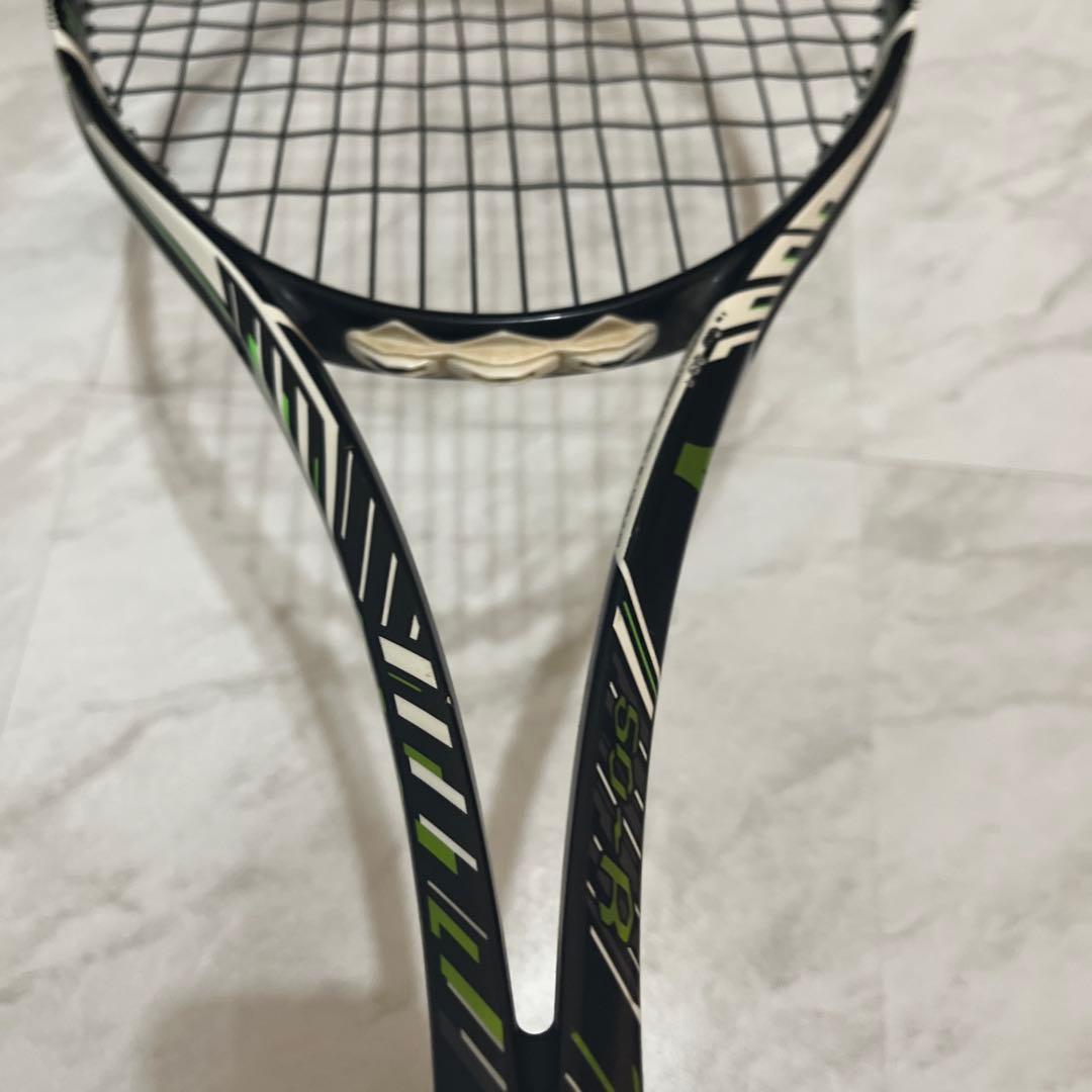 MIZUNO ミズノ ソフトテニスラケット　DIOS　50-R 黒 黄緑