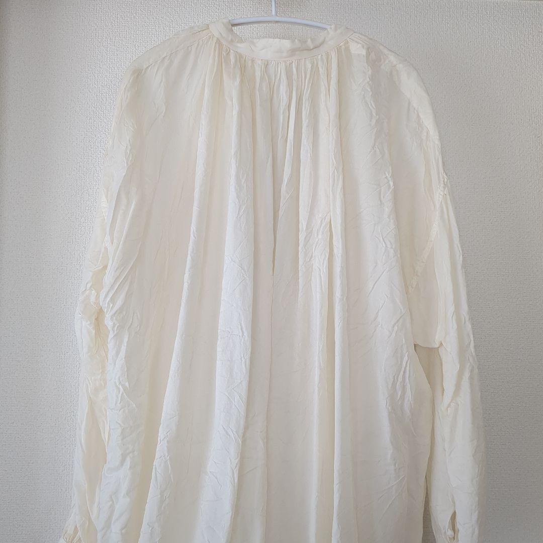 も*も様 ARTS＆SCIENCE　ギャザー　チャーチ　スモック　ブラウス　シル