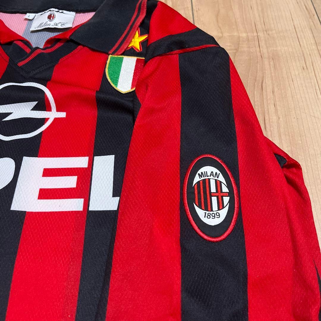 AC ミラン lotto ロット ロベルト バッジョ ユニホーム サイズ L