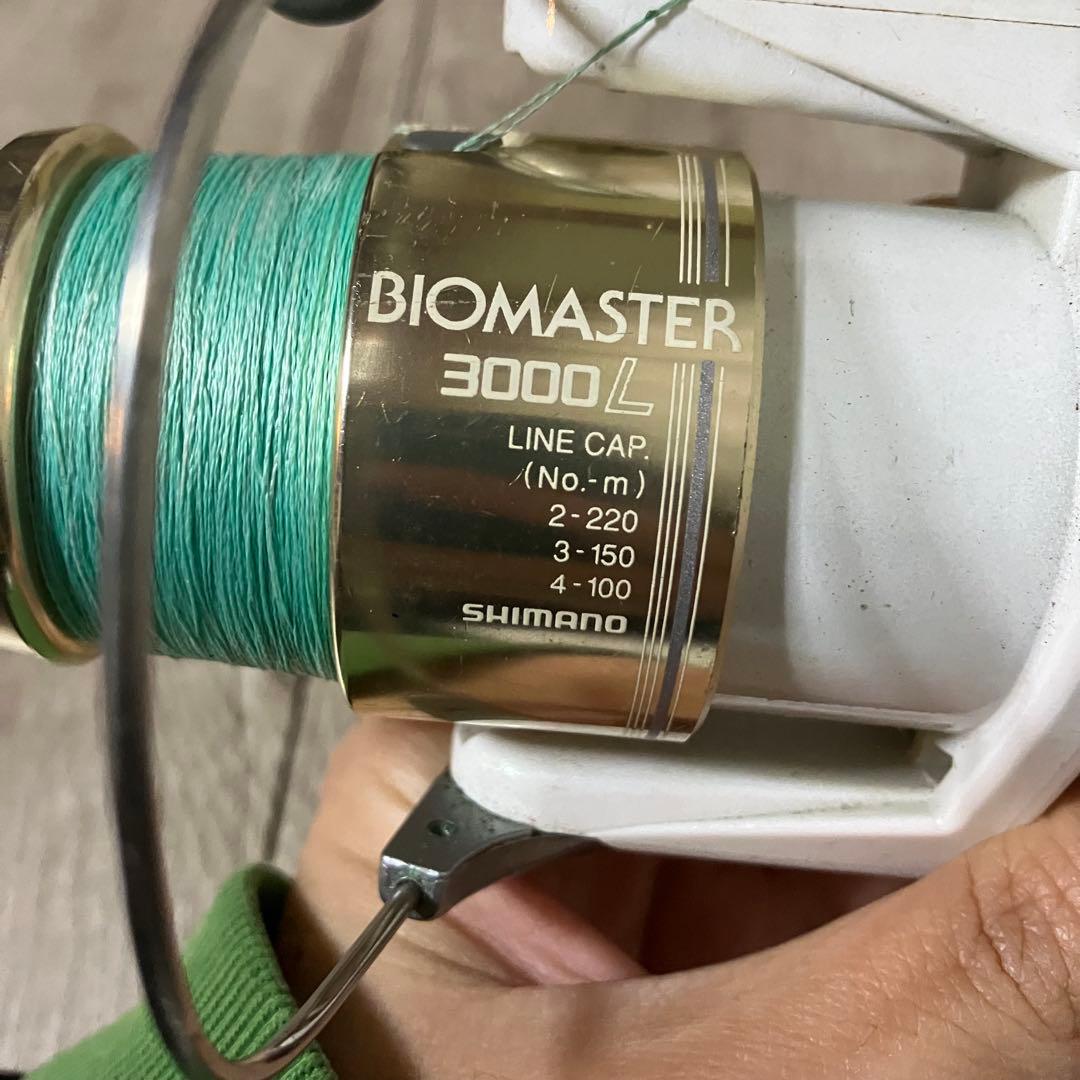 3F 【希少・名機】シマノ バイオマスター 3000L リアドラグ レトロ