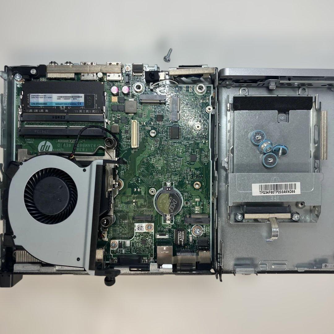 9世代！Core i3！HP EliteDesk800G5miniジャンク品！