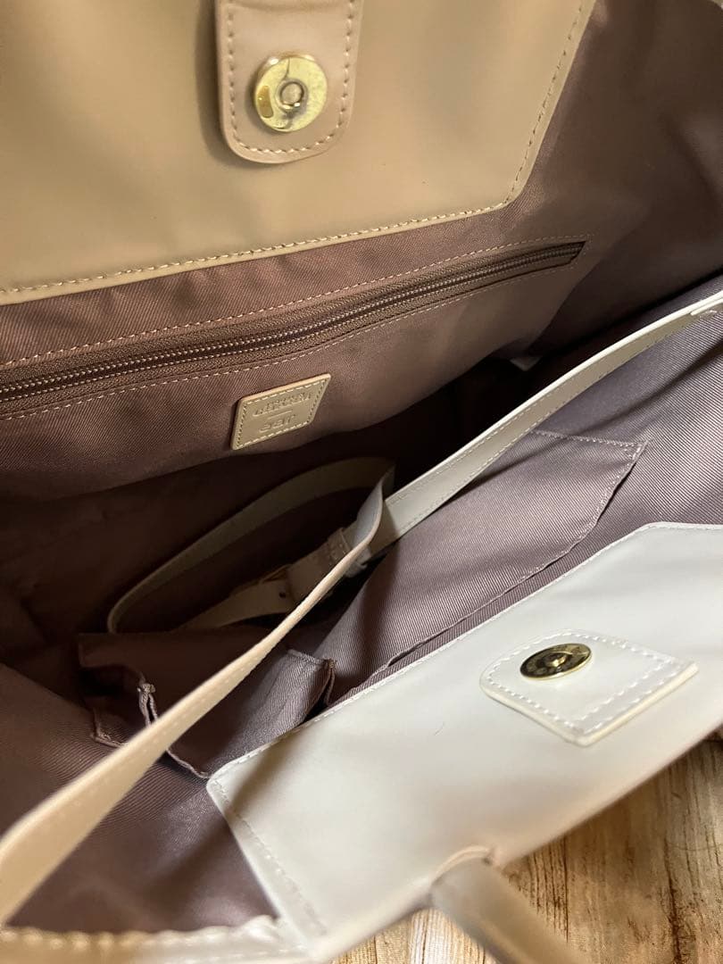 正規品ブルックリンear総レザー2wayバッグ2点で。L43cmとM35中古良好