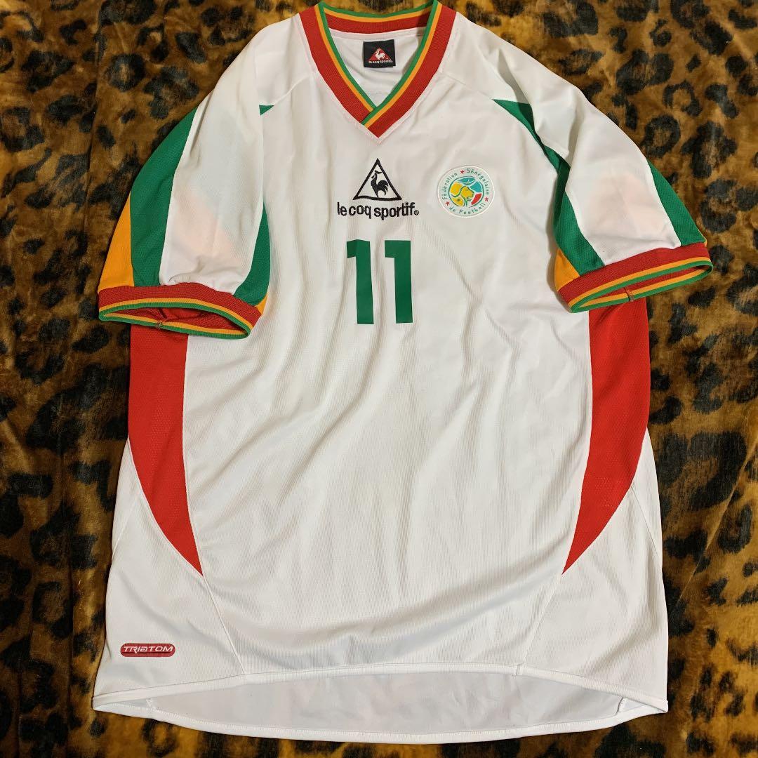 デューフ　セネガル代表レプリカユニフォーム　XLサイズ　football