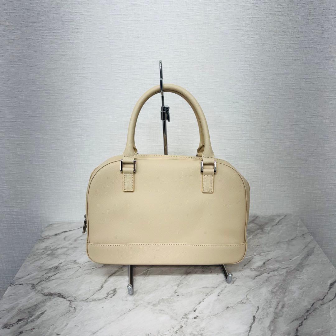 ✨BURBERRY✨バーバリー✨サファイアーノ✨レザー✨ベージュ✨ハンドバッグ✨