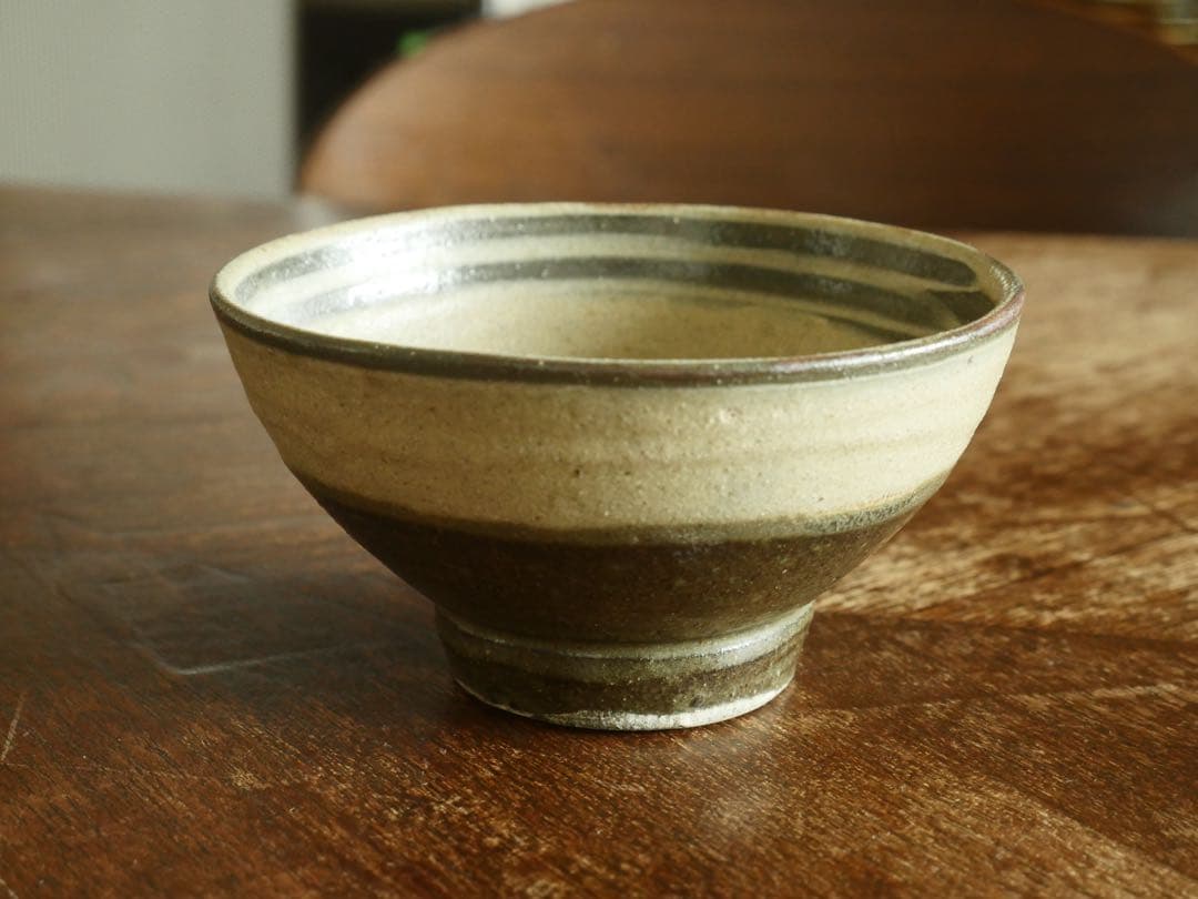 壺屋焼　金城次郎　茶碗　古作