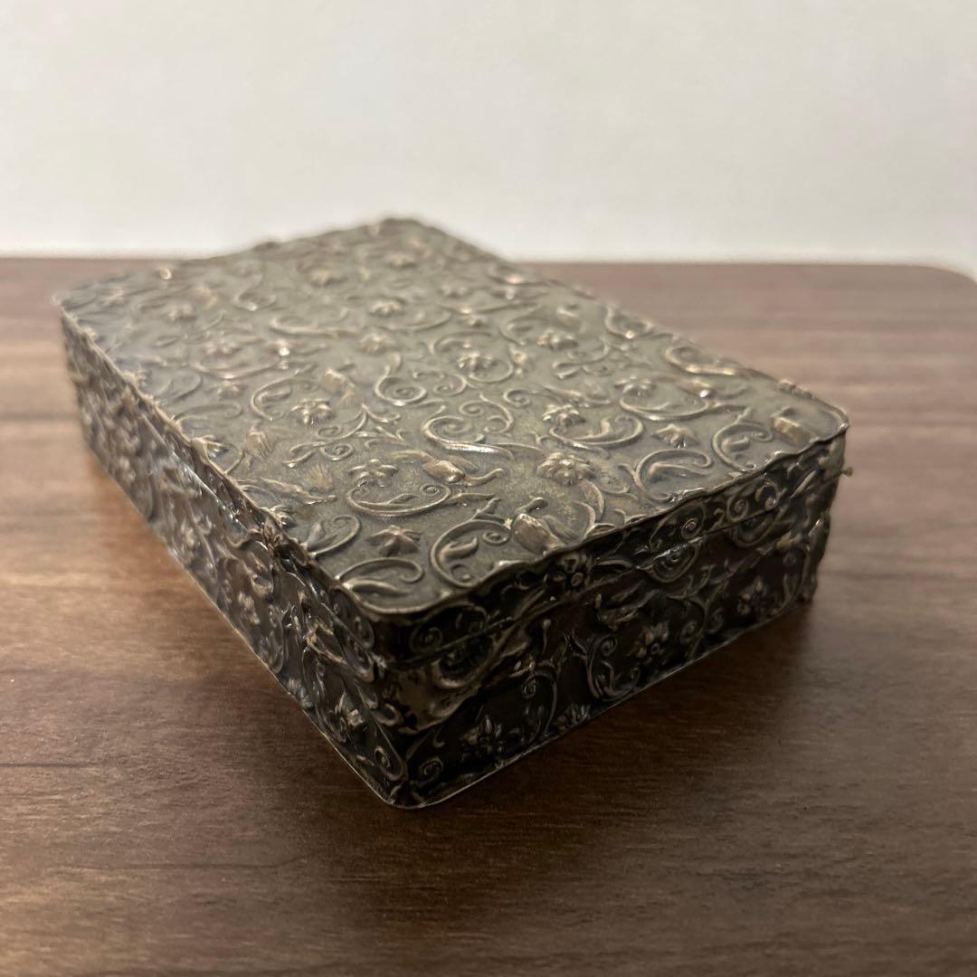 vintage Hazorfim銀製ボックス