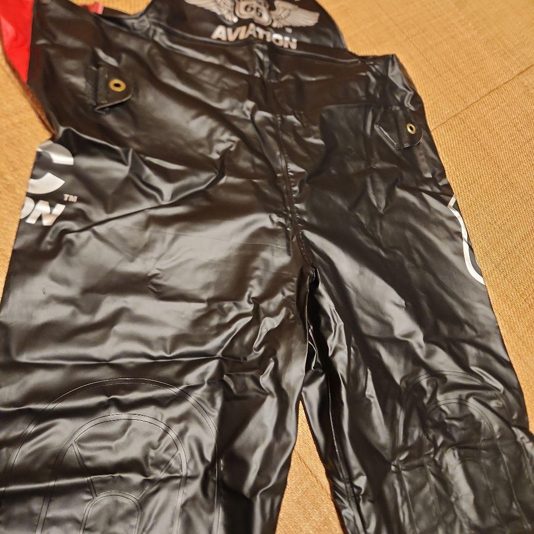値下げ☆新品未使用　水産　パーカー　サロペット　100%防水　上下セット