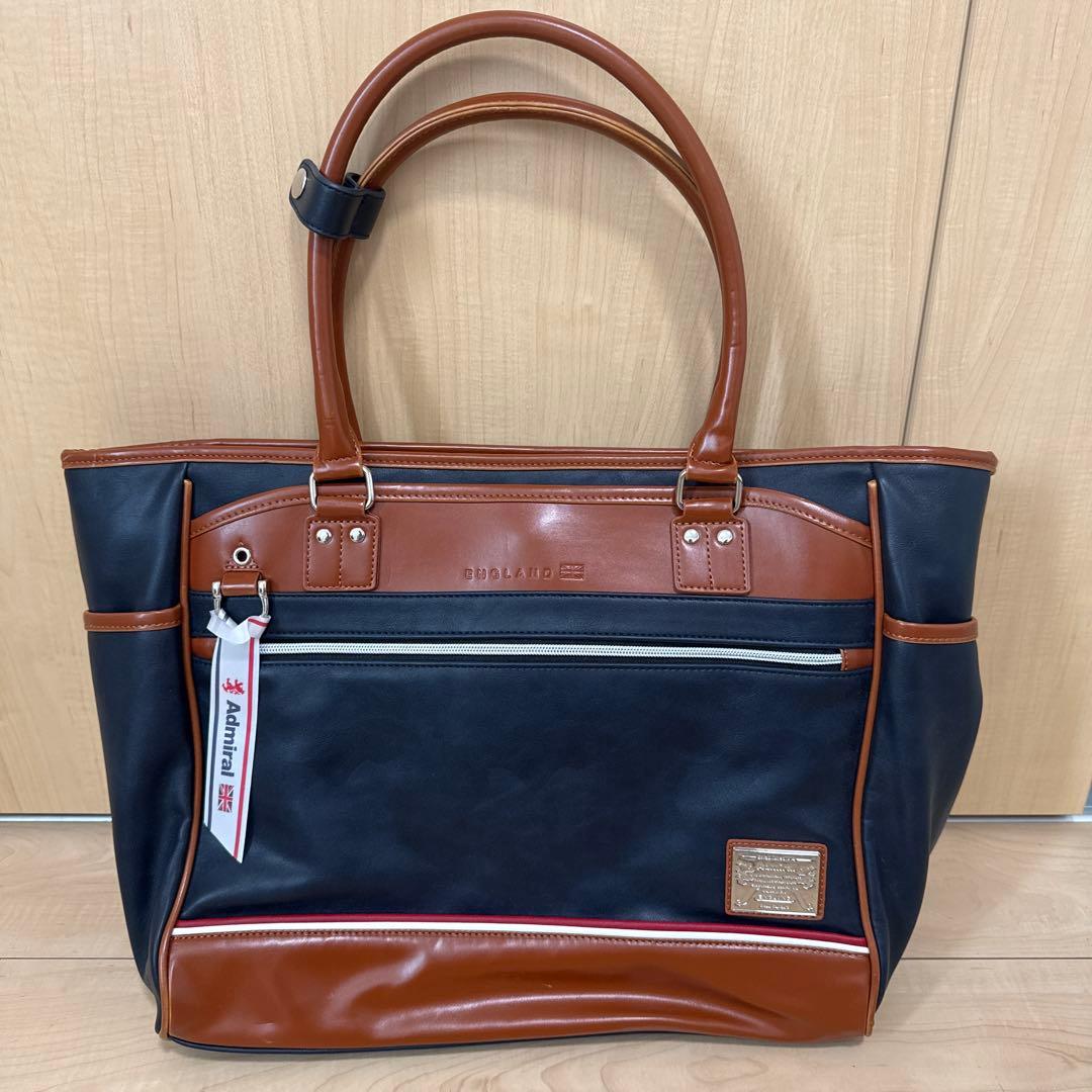 Admiral ネイビー　トートバッグ