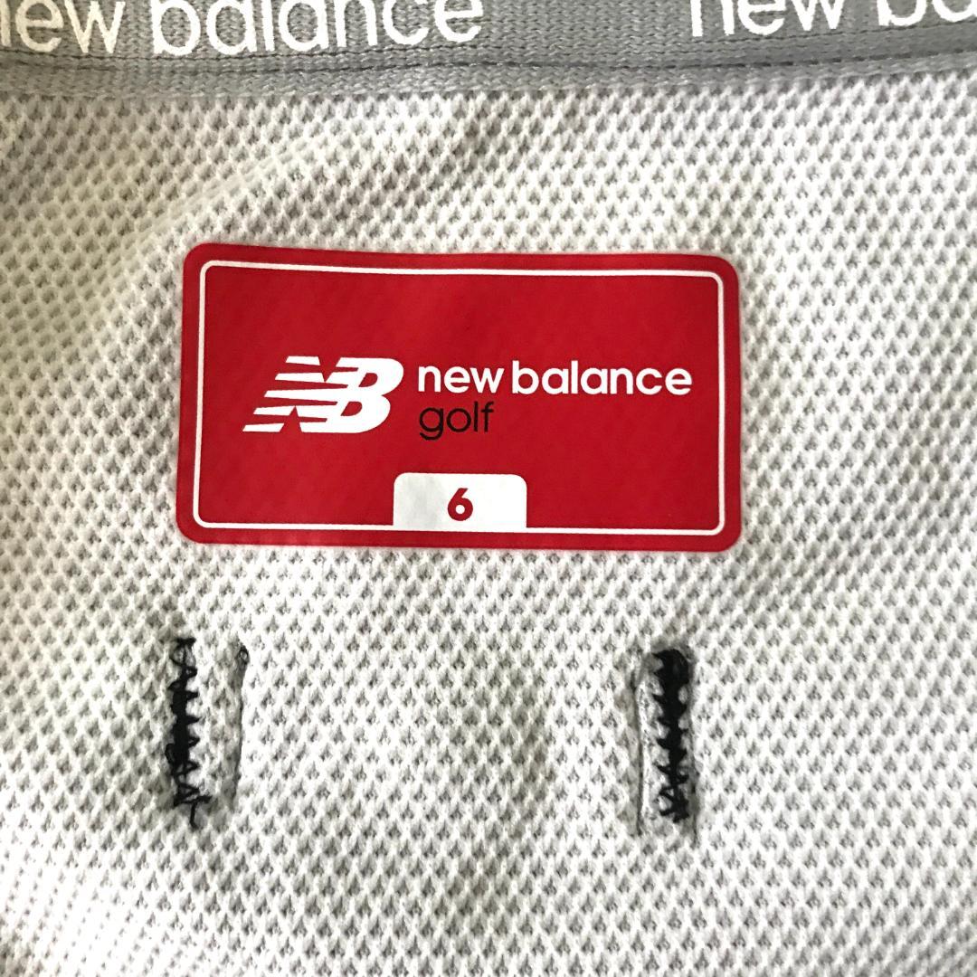 ニューバランス　ゴルフ　フルジップパーカー　 グレー　サイズ6　⑤