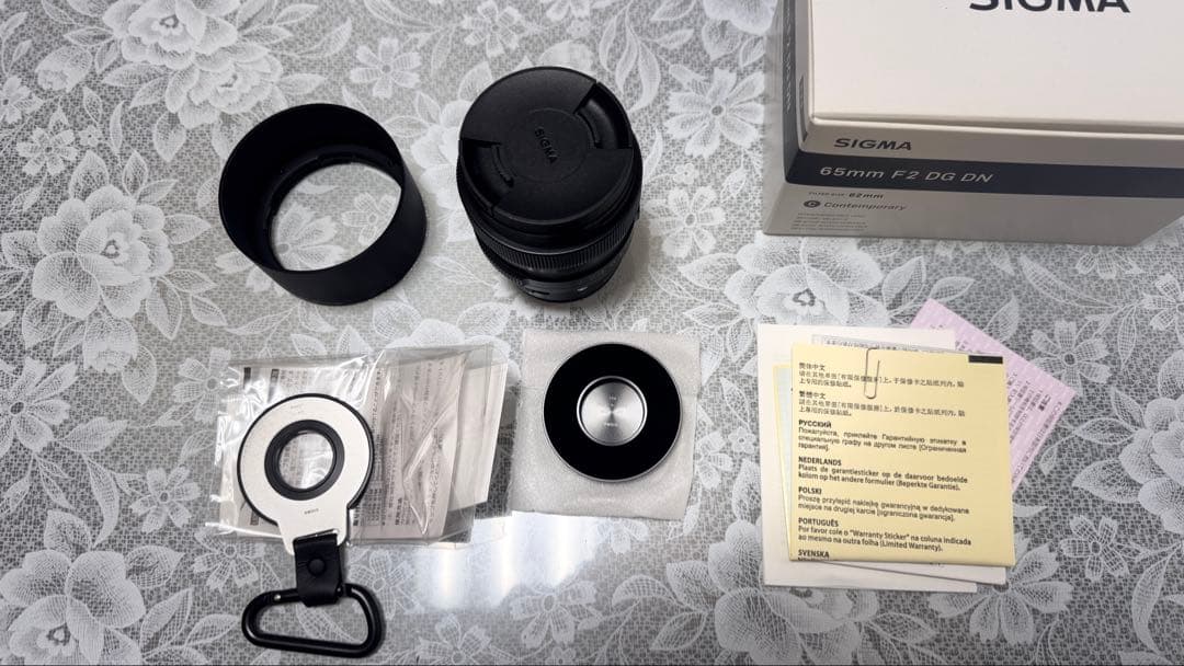 極上品　SIGMA 65mm DG DN 状態良好