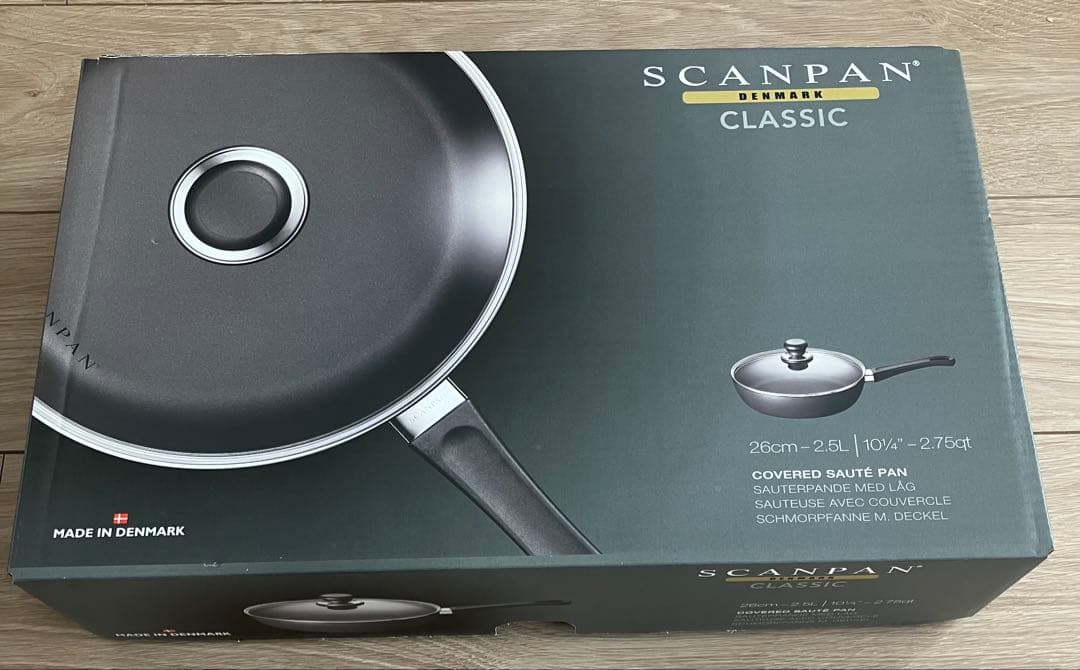 【新品・蓋付】スキャンパン クラシック フライパン 26cm 10年保証書付