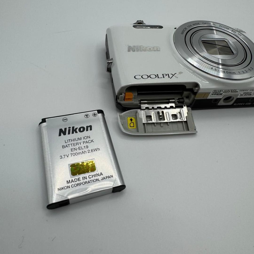 Nikon COOLPIX S6800 ホワイト コンパクトデジタルカメラ
