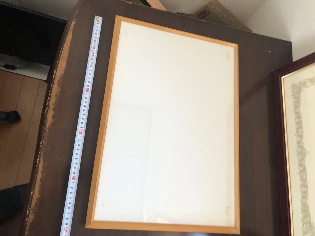 大型　額縁　6つ　フレームデッサン　ポスター　ガラス　世界堂