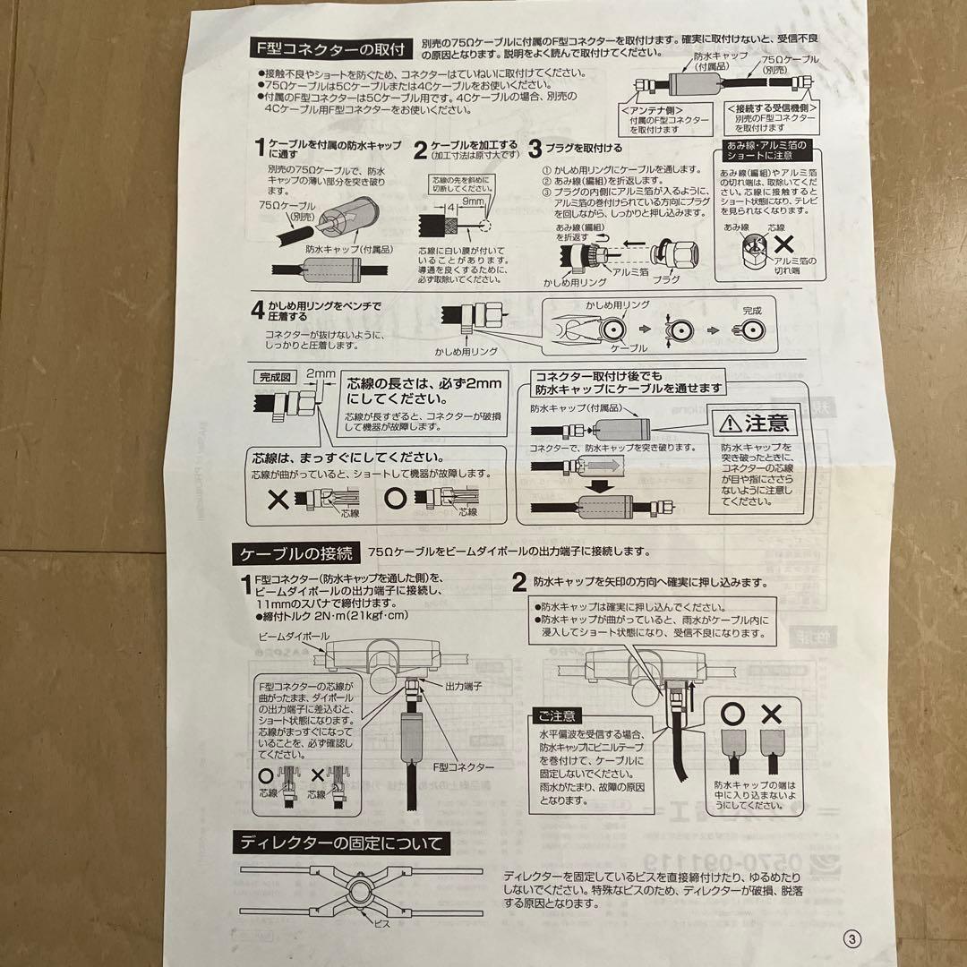 屋外アンテナ