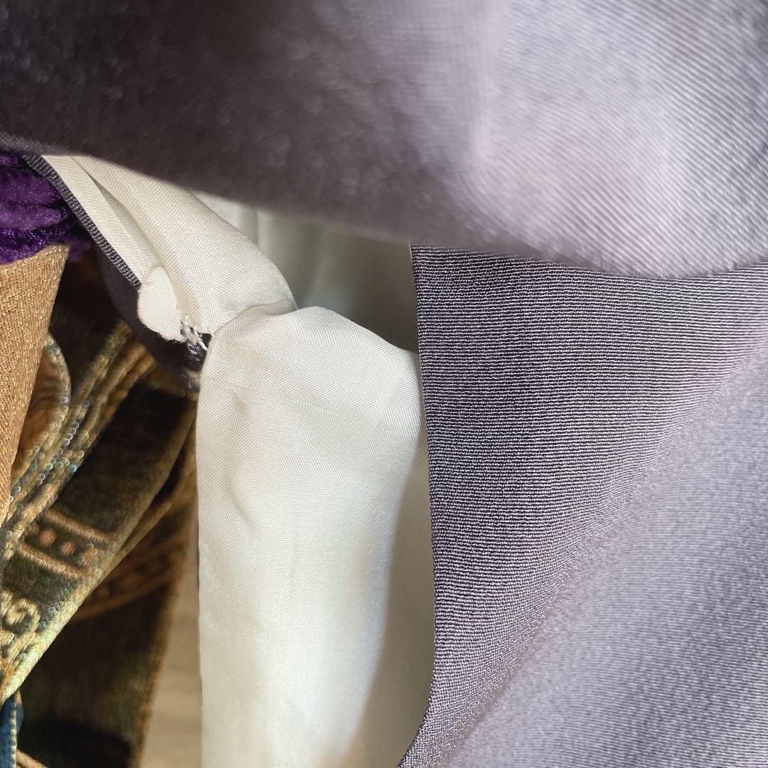 訪問着　フルセット　夜桜　艶やか　月明かり　雪輪　幻想的　P2