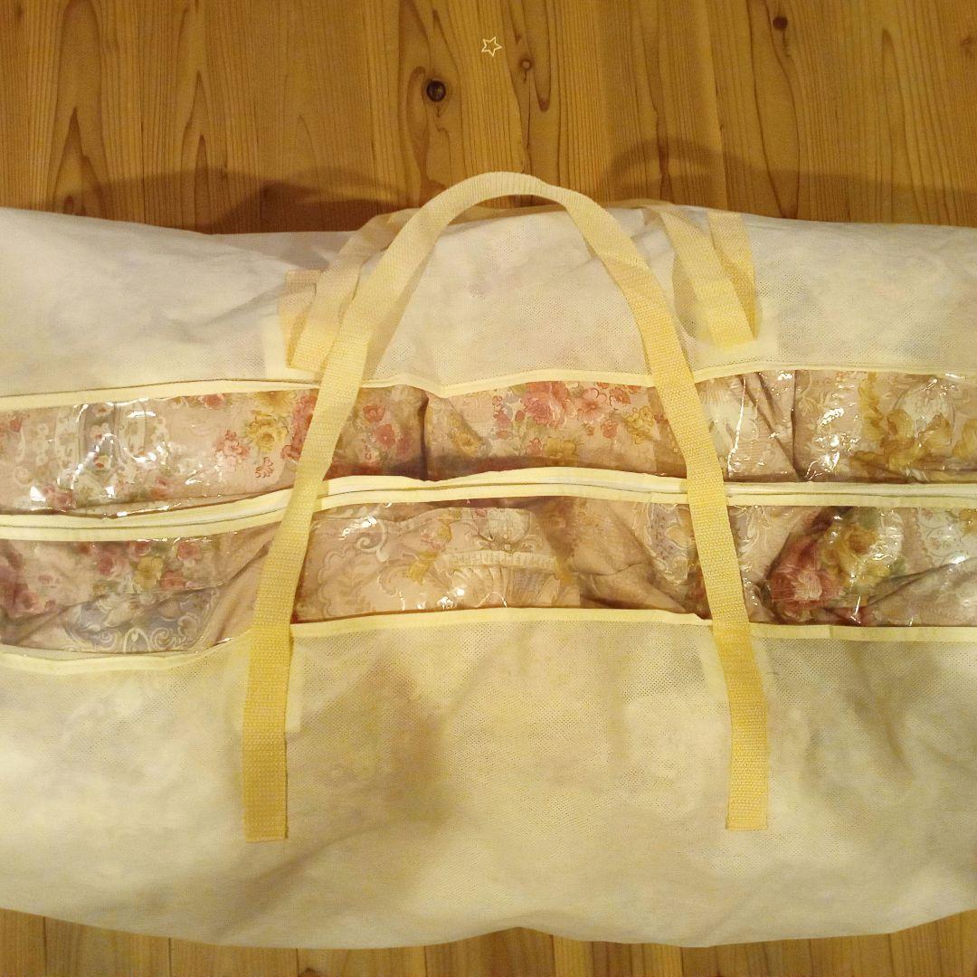 日本製羽毛布団シングル/フランス産ホワイトダックダウン/未使用品/ニューゴールド