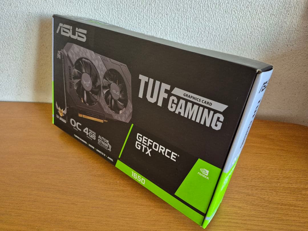 グラフィックボード・グラボ・ビデオカード ASUS TUF-GTX1650-O4GD6-GAMING