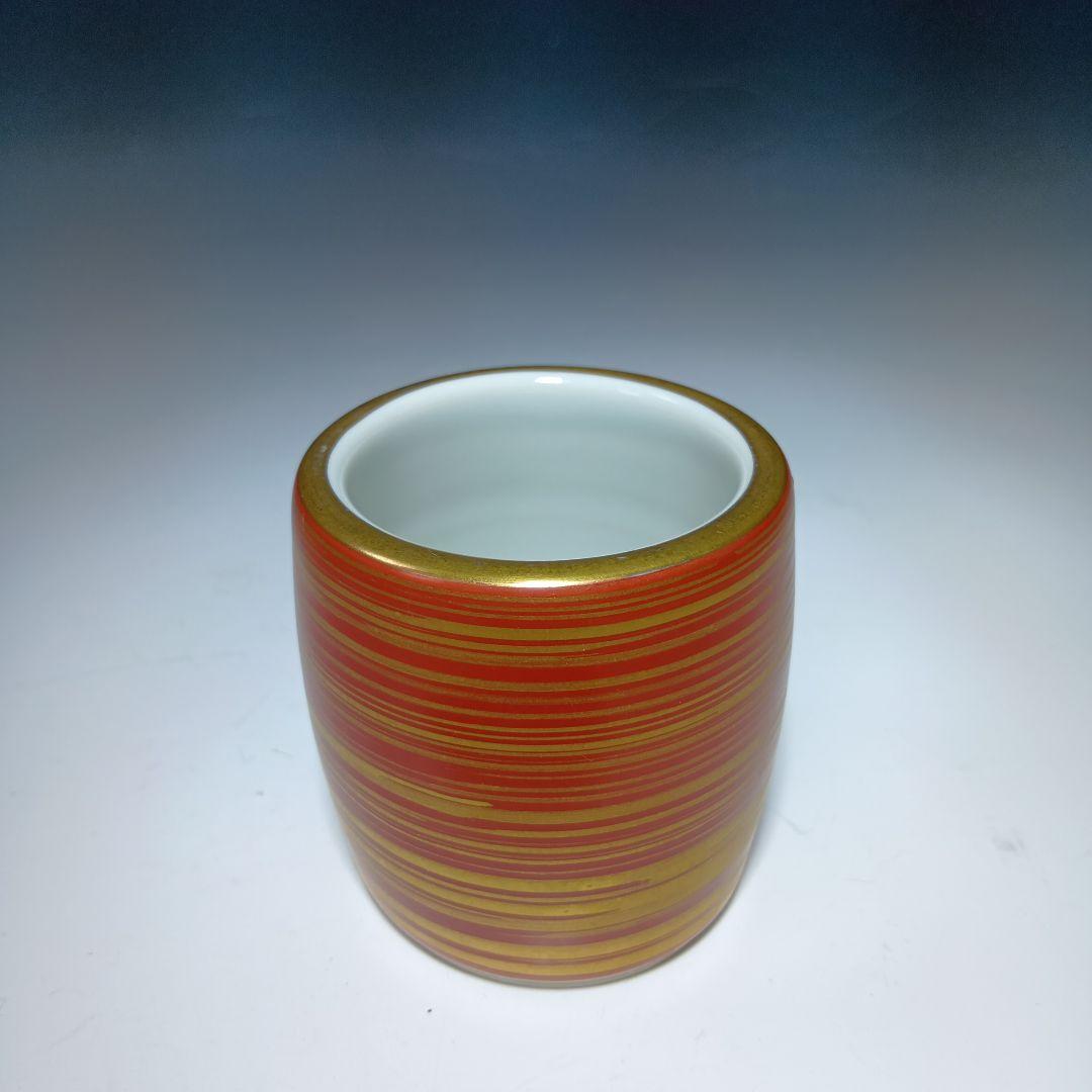 茶道具　手塚祥堂　色絵金彩台子皆具一式　共箱　美品