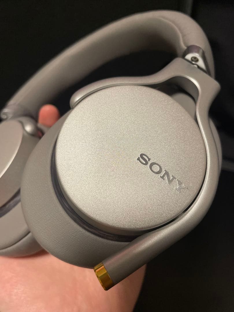 【美品】SONY MDR-1AM2 有線ヘッドホン グレー