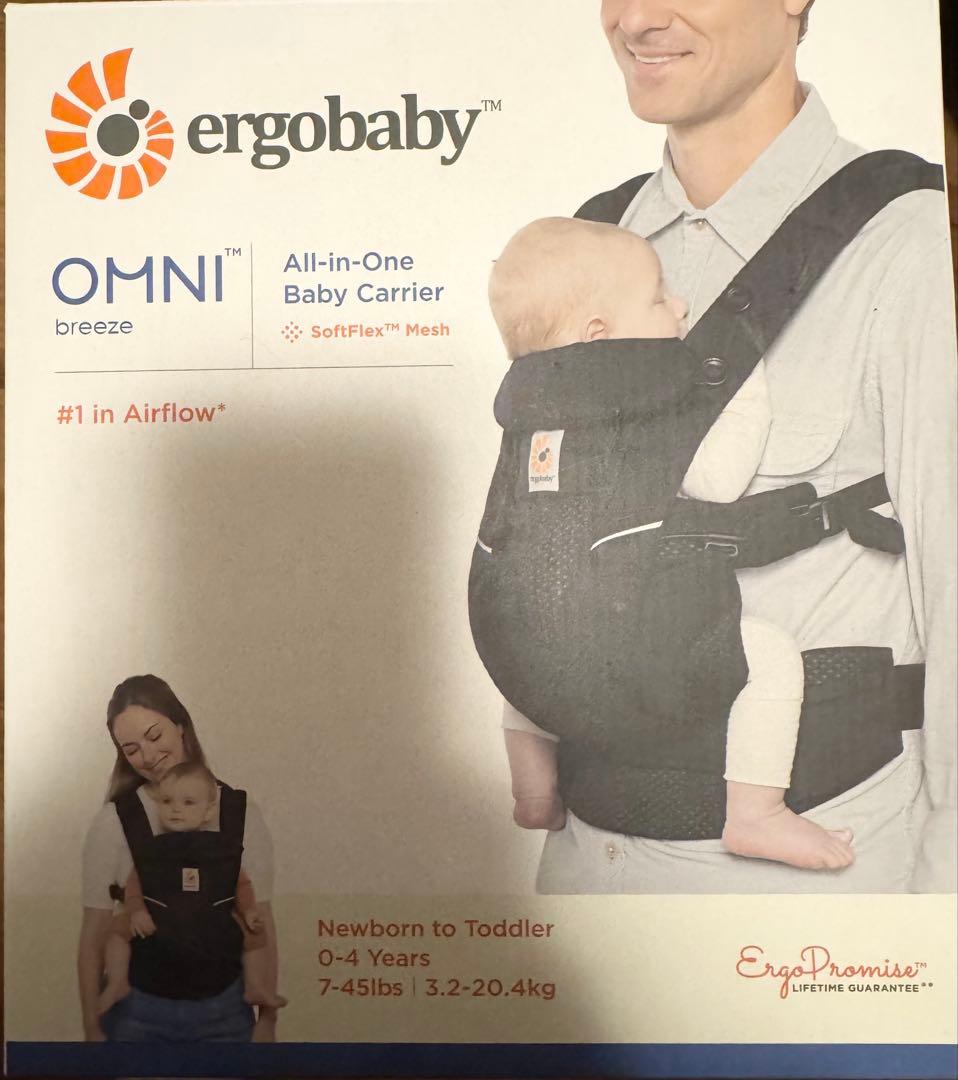 エルゴ　エルゴベビー OMNI breeze オムニブリーズ　ブラック抱っこ紐
