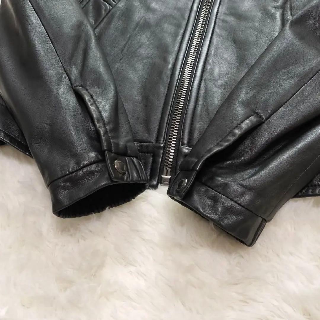 専用☆美品 希少サイズ COACH シープスキン シングルライダース XS