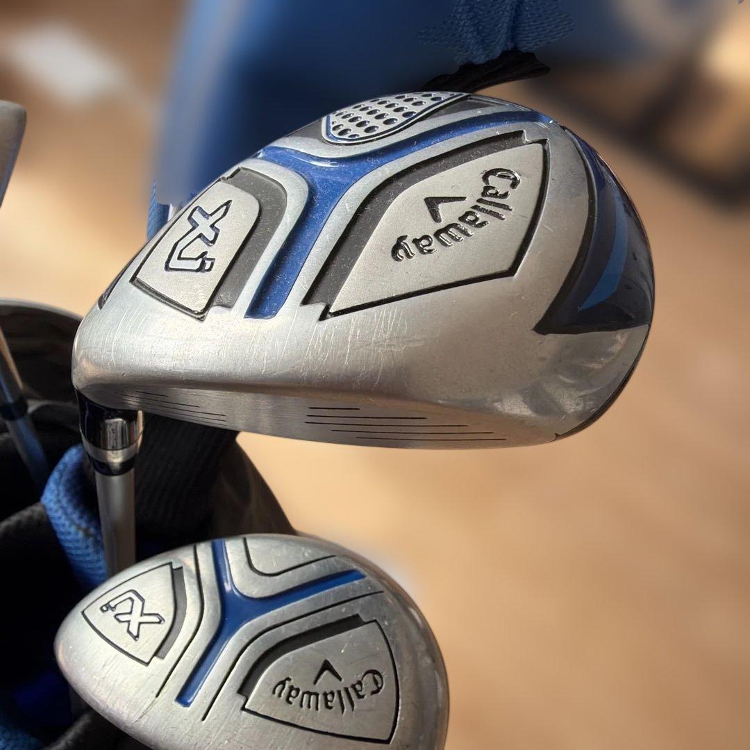 komekko ジュニア ゴルフクラブセット 青