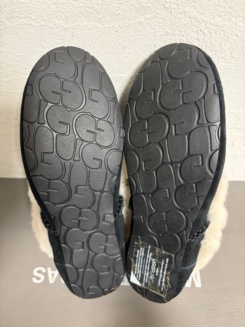 #アグ UGG KENDYL フラットシューズ ブラック 24cm 新古品