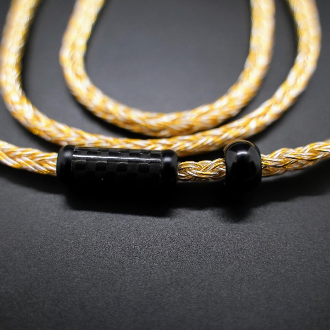 特別価格16芯 金銀線撚り合わせリケーブル膨張MMCX/4.4mmバランス接続