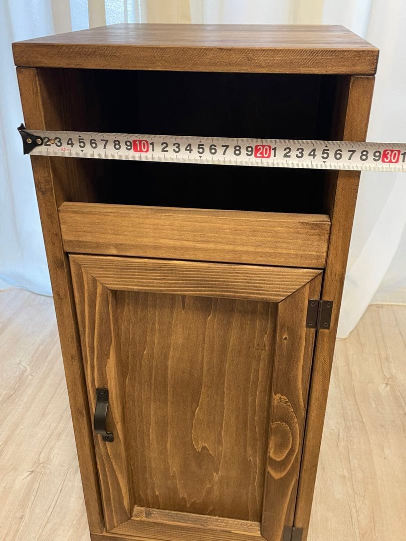 ゴミ箱　ヴィンテージ　アンティーク　ダストボックス　ウォルナット　木製