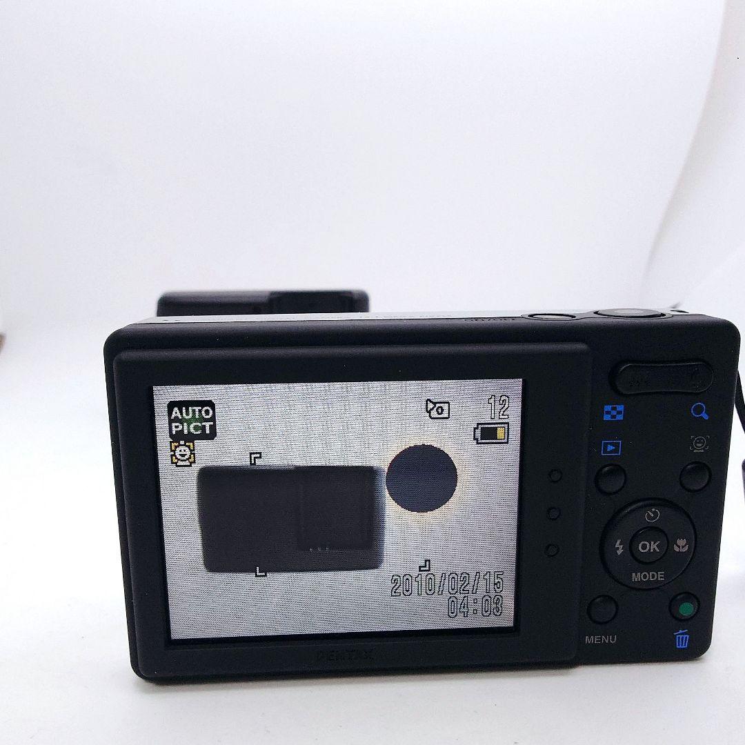 【可愛いすぎるコンデジ】PENTAX optio H90 ホワイト×シルバー