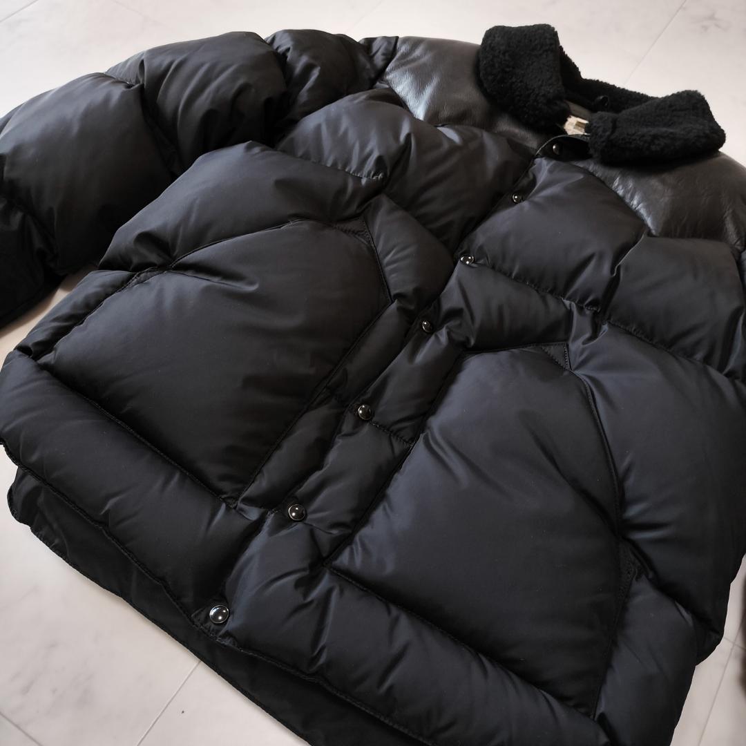 ロッキーマウンテンフェザーベッド クリスティジャケット 40 L ブラック 牛革