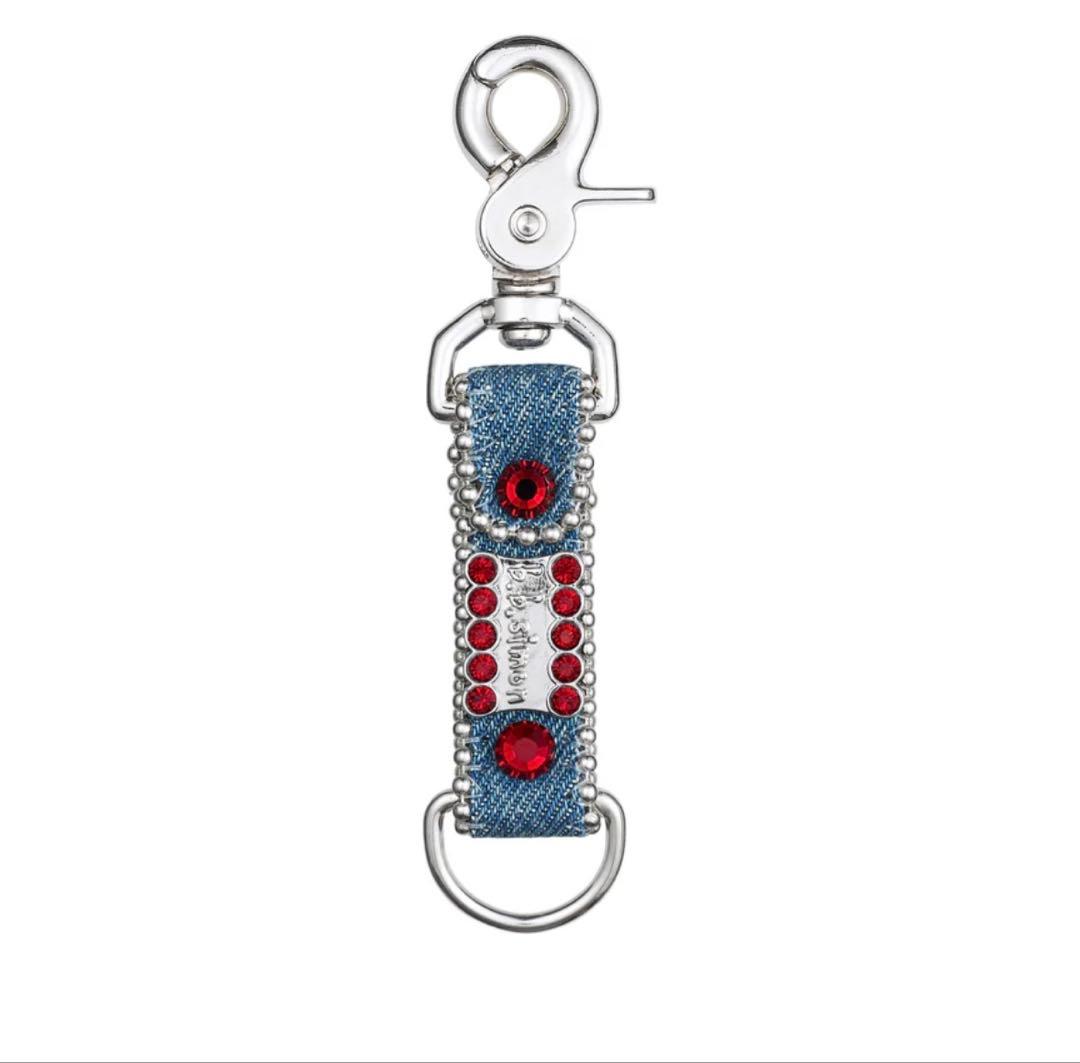 小物 supreme b.b. Simon Denim Keychain Indigo